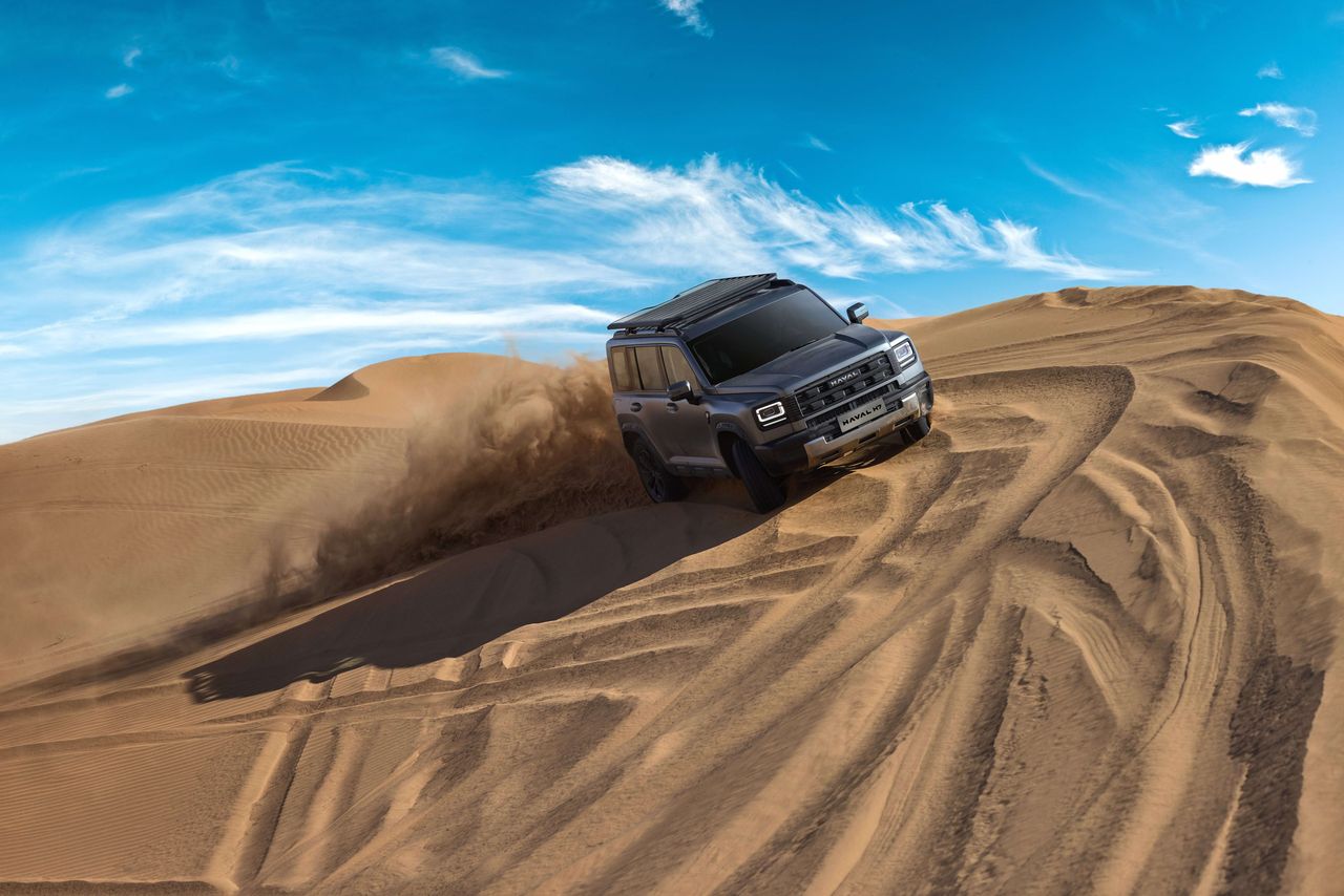 GWM Haval H7 on the road